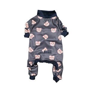 Spark Paws Dog PAJAMAS  BROWN BLACK BEAR Size XL NWT